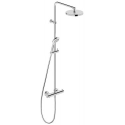 Душевая стойка Duravit B.2 B24280008010 с термостатом, хром