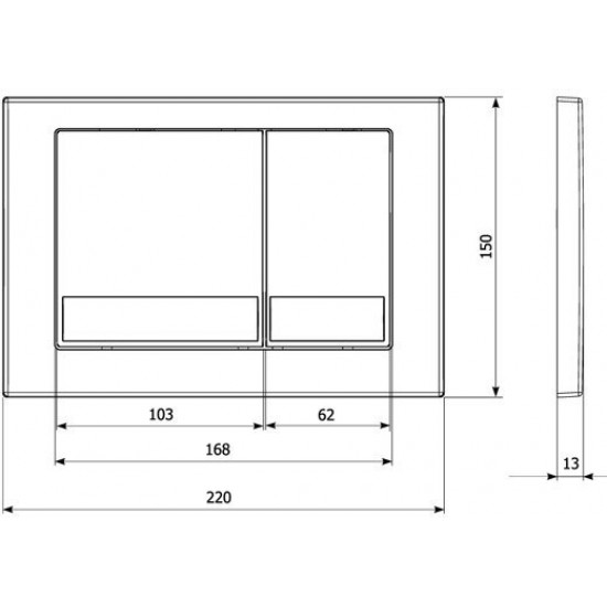 Инсталляция KK-Pol Alfa с унитазом Teja и клавишей смыва хром глянец Инсталляция KK-Pol Alfa с унитазом Teja и клавишей смыва хром глянец