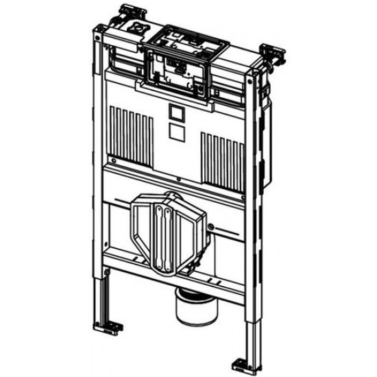 Инсталляция TECEprofil со смывным бачком Uni 2.0