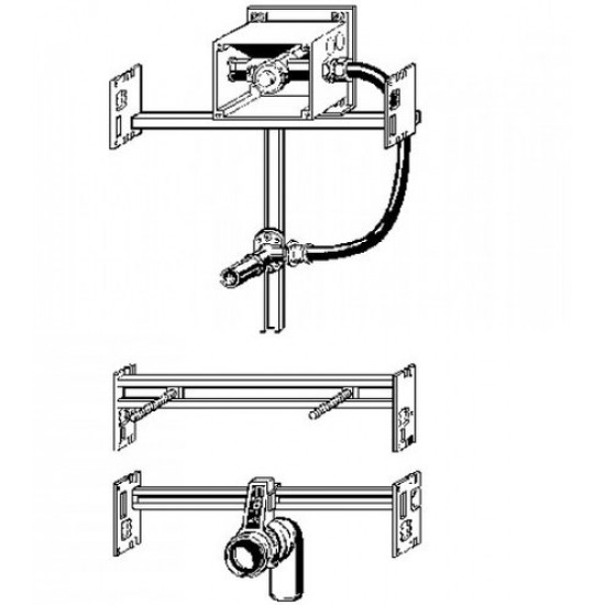 Инсталляция для писсуара Viega Swift 656058 Инсталляция для писсуара Viega Swift 656058