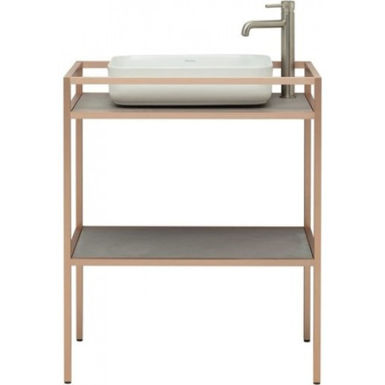 Консоль под умывальник Allen Brau Liberty 75 1.33002.60 медь браш напольная