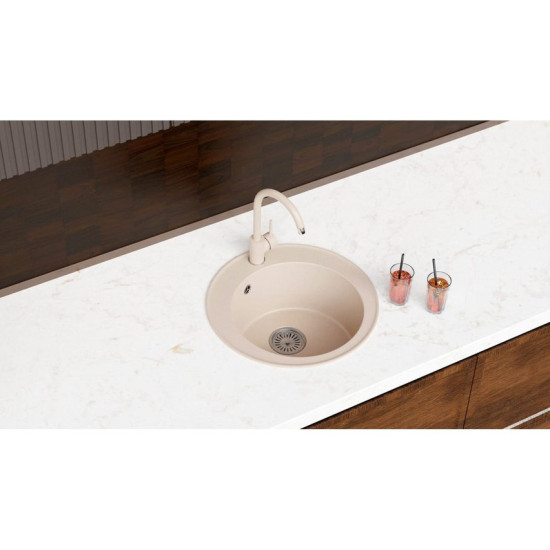 Кухонная мойка Tolero Classic R-108 943575 51x51 уголь