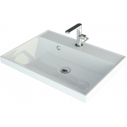 Умывальник Andrea Classic 600 60x45 белый