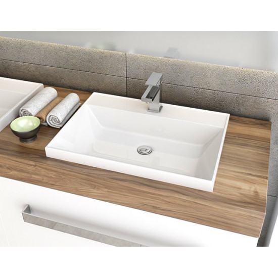 Умывальник Andrea Classic 600 60x45 белый