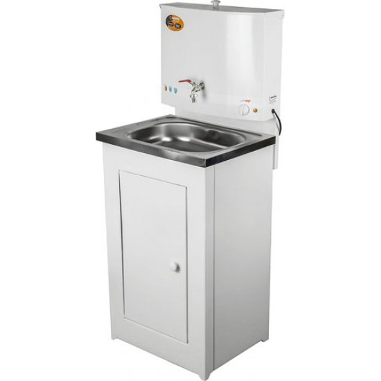 Умывальник для дачи Вихрь 74/4/1 с подогревом воды (белый)