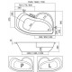 Ванна акриловая Roth (Roltechnik) Activa 160x90 (правая)