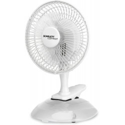 Вентилятор настольный SCARLETT SC-DF111S01 White
