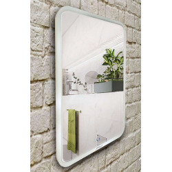 Зеркало Alavann Anna 100 с LED-подсветкой и сенсорным выключателем