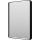 Зеркало Brevita Mercury 60x80 сенсор на зеркале, черный