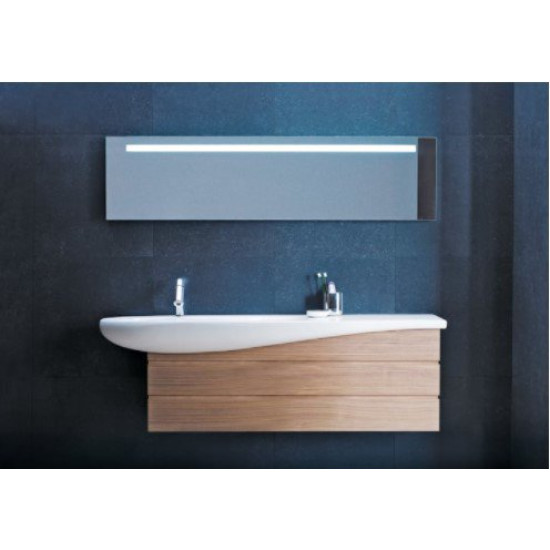 Зеркало Laufen Alessi One 4484310972001 120x40 с подсветкой и антизапотеванием