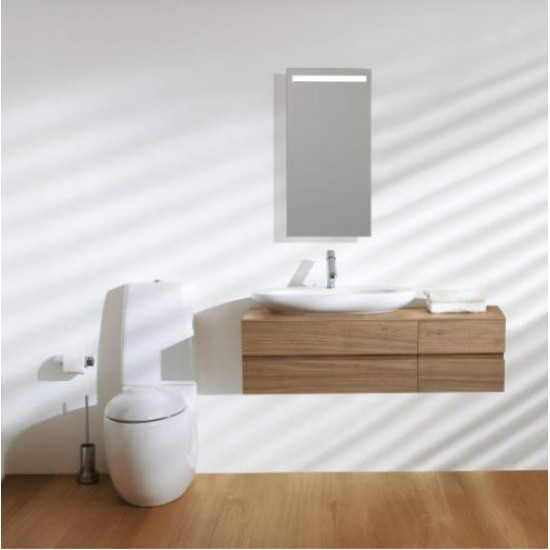 Зеркало Laufen Alessi One 4484310972001 120x40 с подсветкой и антизапотеванием