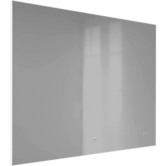 Зеркало Raval Kvadro 100 с подсветкой и часами