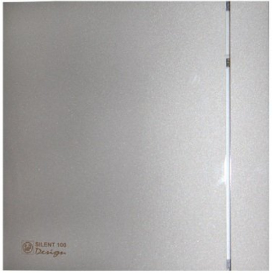 Бытовой  вентилятор Soler&Palau SILENT-100 CMZ SILVER DESIGN (шнуровой выключатель)