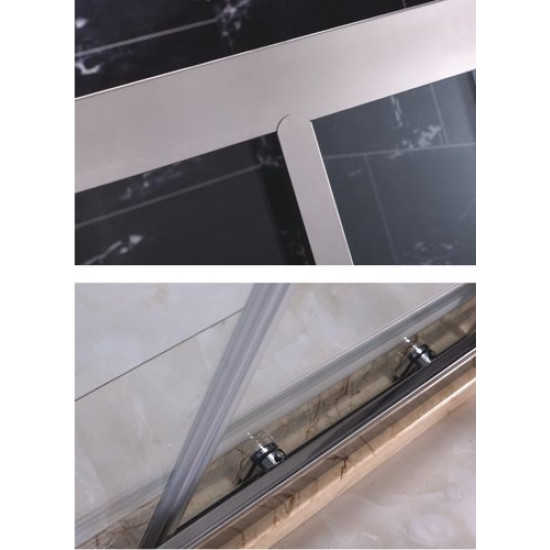 Душевая дверь Coliseum BF 2002-150 150x190 цвет стекла прозрачный