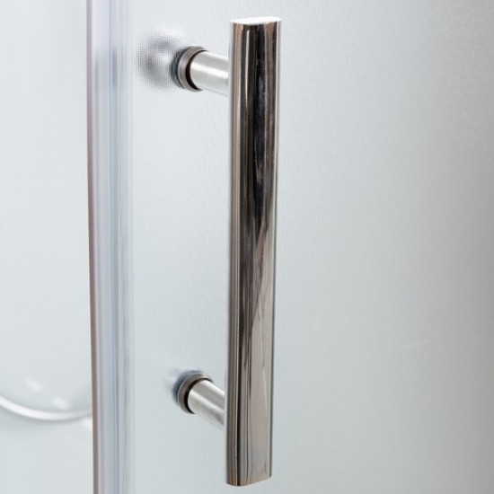 Душевая кабина Avacan EM4515LED AVA N 150x85 LED, стекла матовые, профиль хром Душевая кабина Avacan EM4515LED AVA N 150x85 LED, стекла матовые, профиль хром