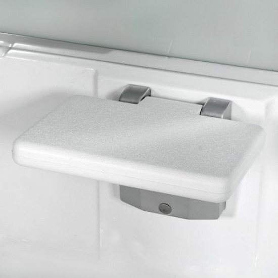 Душевая кабина Avacan EM4516EL AVA N 160x85 с электрикой, стекла матовые, профиль хром Душевая кабина Avacan EM4516EL AVA N 160x85 с электрикой, стекла матовые, профиль хром