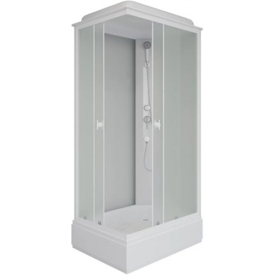 Душевая кабина Niagara Promo P110/80/26Q/MT 110x80 стекла матовые, профиль белый