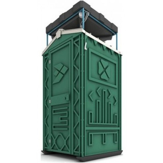 Душевая кабина мобильная EcoGR EcoStyle зеленая