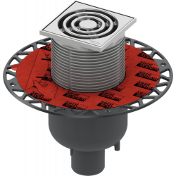 Душевой трап TECEdrainpoint S 130 хром матовый