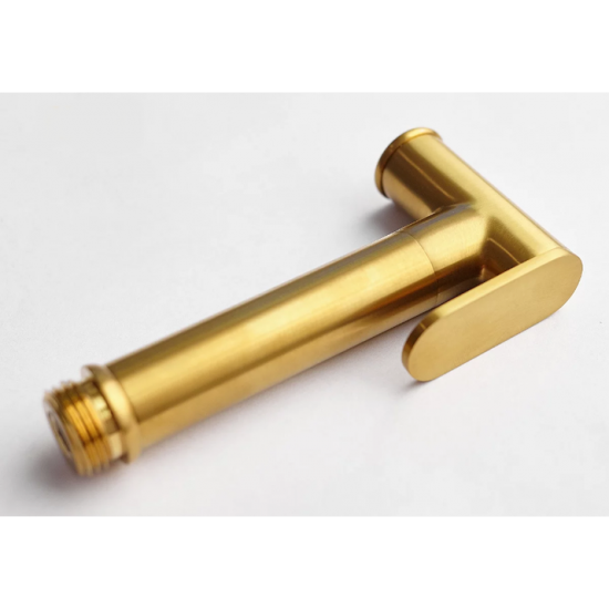 Гигиеническая лейка Ceramalux KRL/007 матовое золото