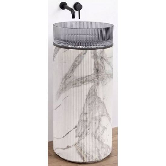 Пьедестал для умывальника Rea Ingrid REA-U0270 мрамор