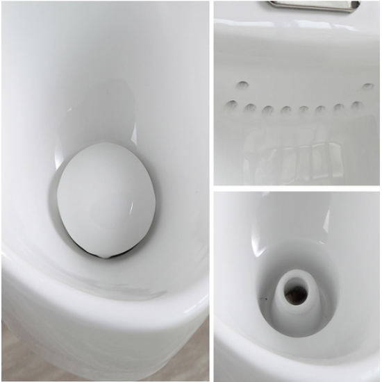 Писсуар Ceramalux Х546P 40x36 сенсорное управление, белый