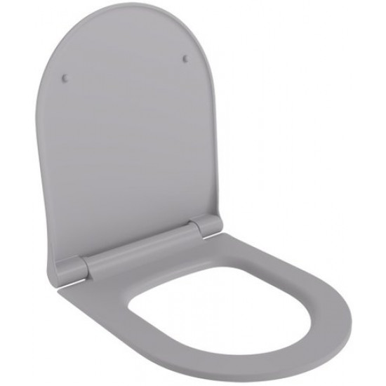 Сиденье Bocchi V-Tondo A0336-006 Soft Close серый матовый Сиденье Bocchi V-Tondo A0336-006 Soft Close серый матовый