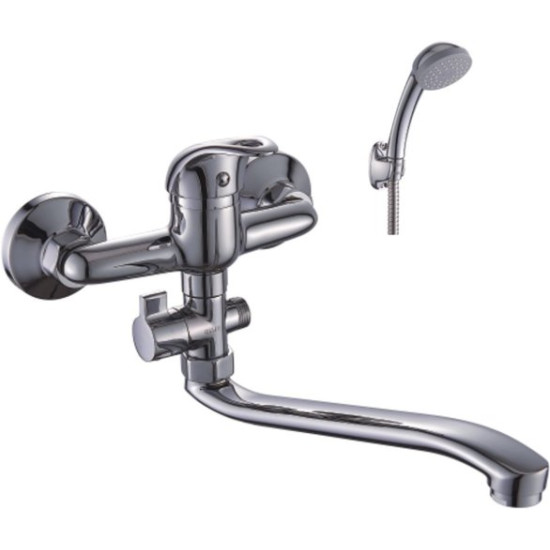 Смеситель для ванны и душа Diadonna D21-150 хром Смеситель для ванны и душа Diadonna D21-150 хром