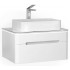 Тумба под умывальник Jorno Shine 75 белая
