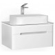 Тумба под умывальник Jorno Shine 75 белая