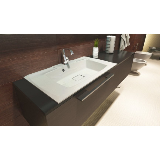 Умывальник Andrea Alex 1000 100x45 белый