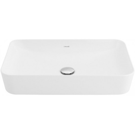 Умывальник Creavit Ultra 60x40 белый, прямоугольный