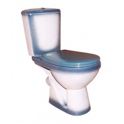 Унитаз-компакт Rosa Комфорт 35x66 синий