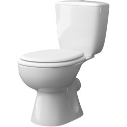 Унитаз напольный Керамин Позитано Инкоер 35,5x64 сиденье полипропилен