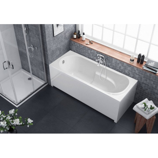 Ванна акриловая Berges LUMBO 150x75 белая