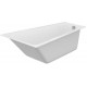 Ванна акриловая Cersanit Crea 160x100 / P-WA-CREA160-LNL (без ножек) левая