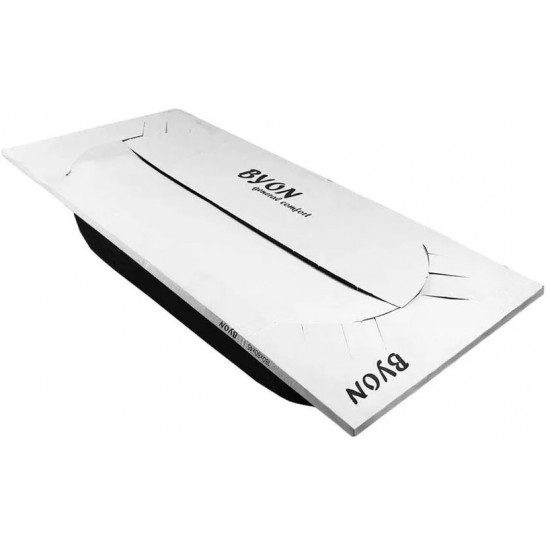 Ванна чугунная BYON B15 160x75 с ручками и ножками