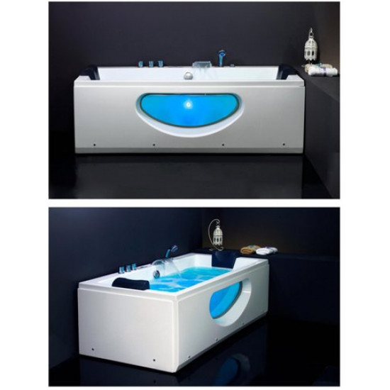 Ванна гидромассажная Eago AM220JDCHZ 180x90