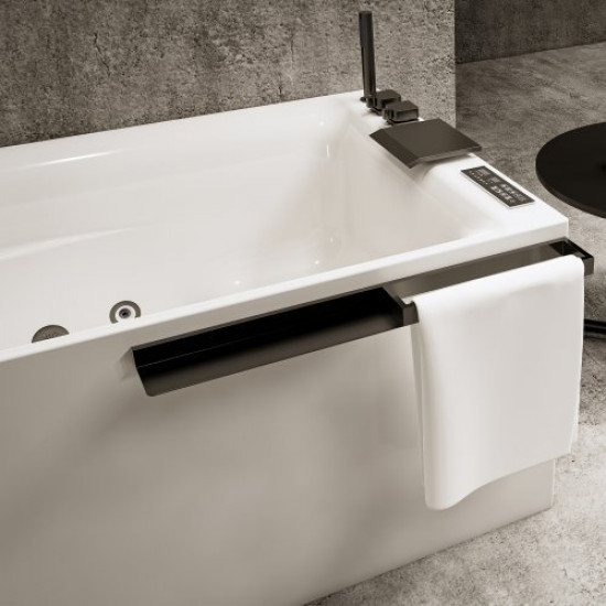 Ванна гидромассажная Orans BT-62131CR 180x80 белый