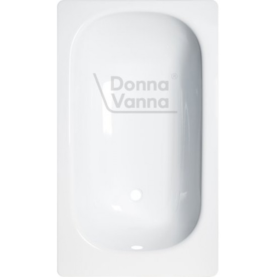 Ванна стальная ВИЗ Donna Vanna 105x65 с опорной подставкой (белая орхидея)
