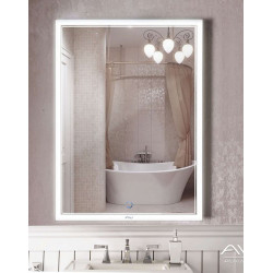 Зеркало Alavann Emma 70 с LED-подсветкой и сенсорным выключателем