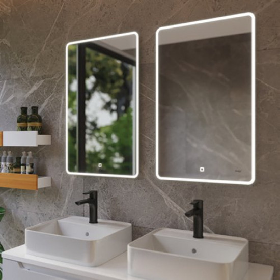 Зеркало Dreja POINT 99.9028 70x80 с LED-подсветкой