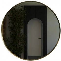 Зеркало Terminus Augusta D1000 100x100 матовое золото