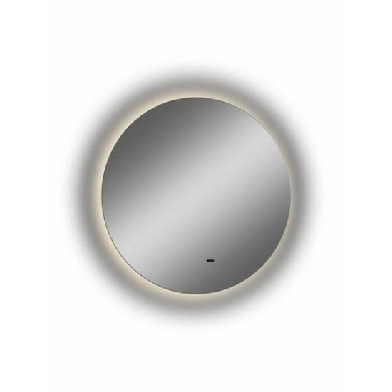 Зеркало Континент Ajour LED D800 ореольная теплая подсветка и Б/К сенсор
