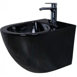 Биде подвесное GID BDP-96BL 37x48 черный глянцевый