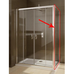 Боковая стенка Radaway Premium Plus S100 100х190 стекло прозрачное