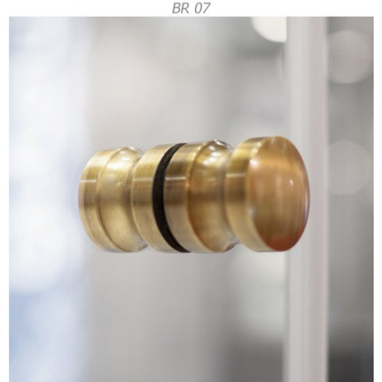 Душевая дверь Gutewetter Guwer GK-662D 100 (бронза/стекло матовое) Душевая дверь Gutewetter Guwer GK-662D 100 (бронза/стекло матовое)