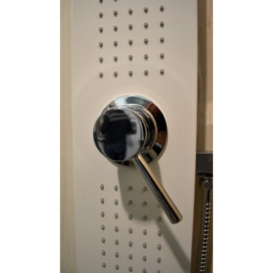 Душевая панель Leroy White Line spout (с набором воды) Душевая панель Leroy White Line spout (с набором воды)