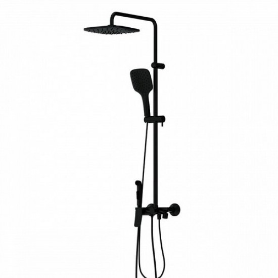 Душевая система Damixa Apollo DX220920300 черный матовый