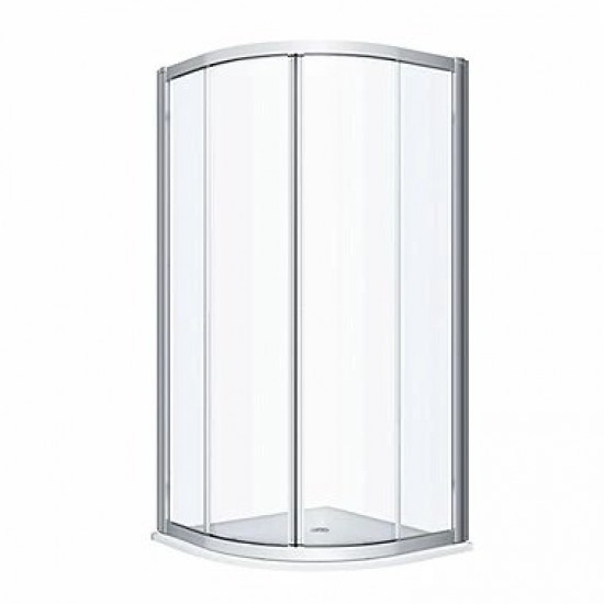 Душевой уголок Kolo Geo Reflex 80x80 стекла прозрачные, профиль хром
